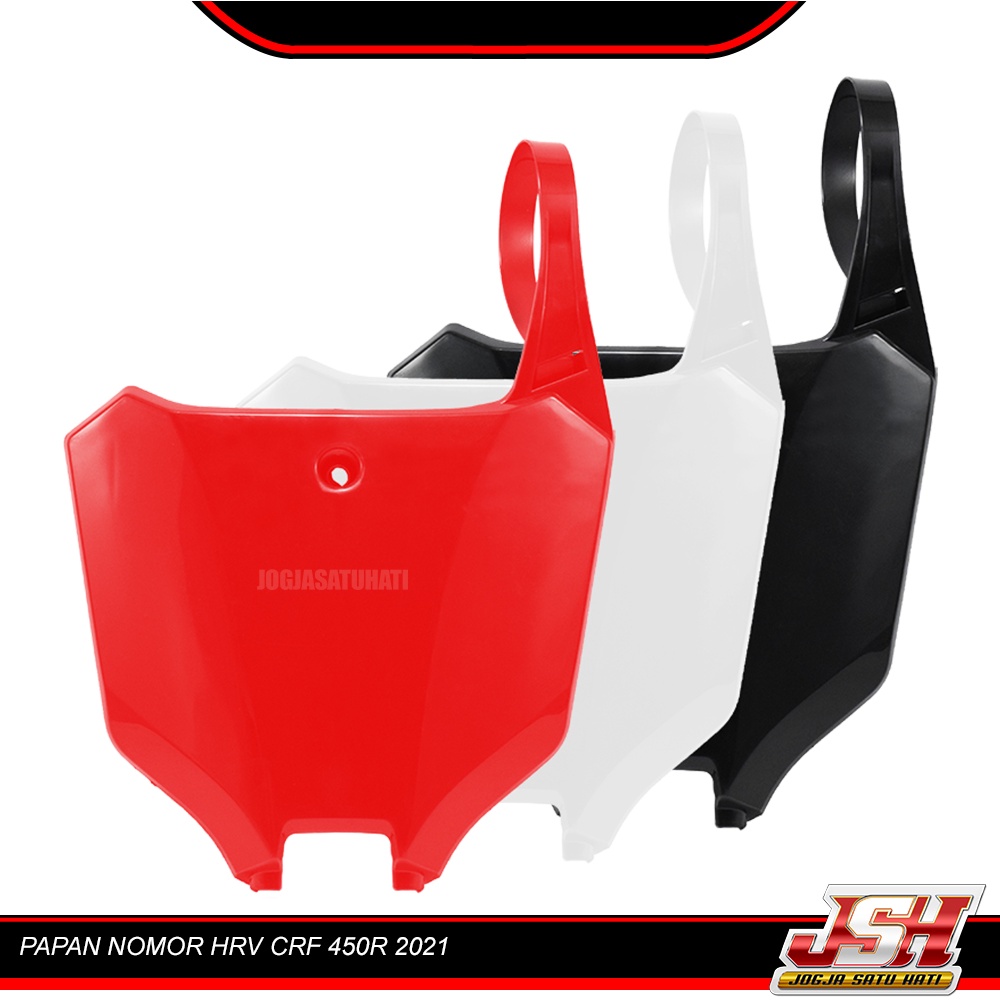 Papan Plat Nomor HRV Harvy MX Motor CRF 450R 2021 Modif CRF 150 L Cover Nomer