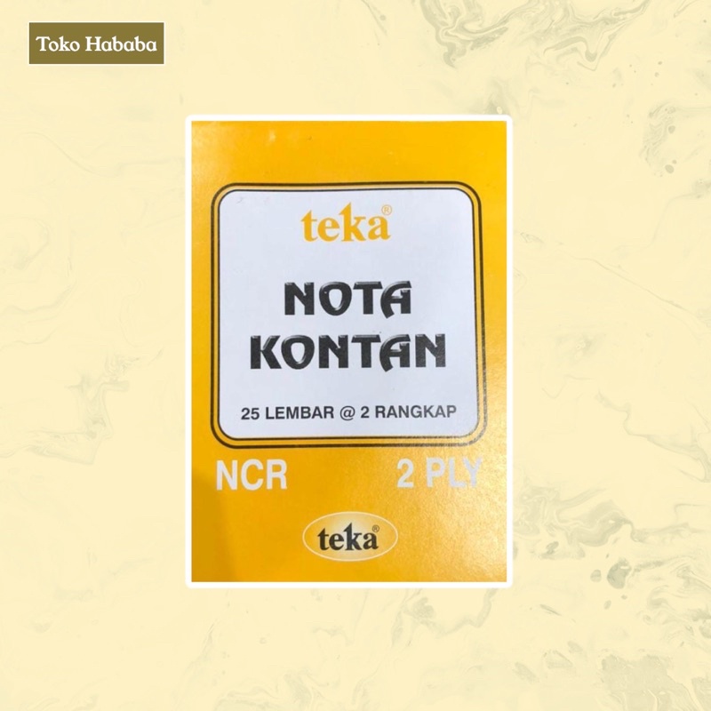 Jual Nota NCR B-2 (2Rangkap) | Shopee Indonesia