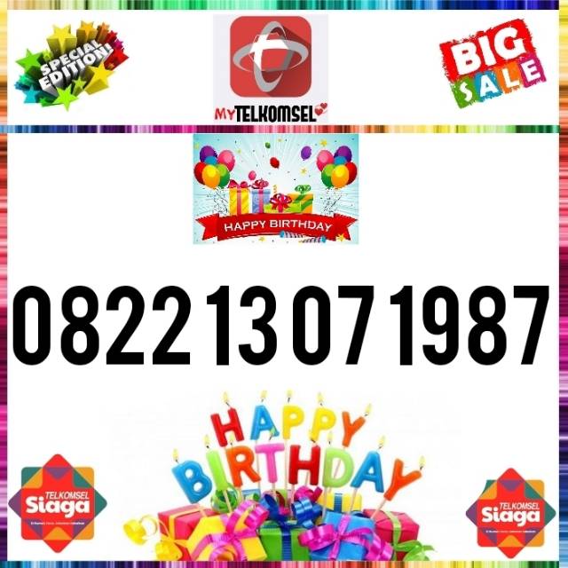 TELKOMSEL SERI TAHUN 13 JULI 13 07 1987