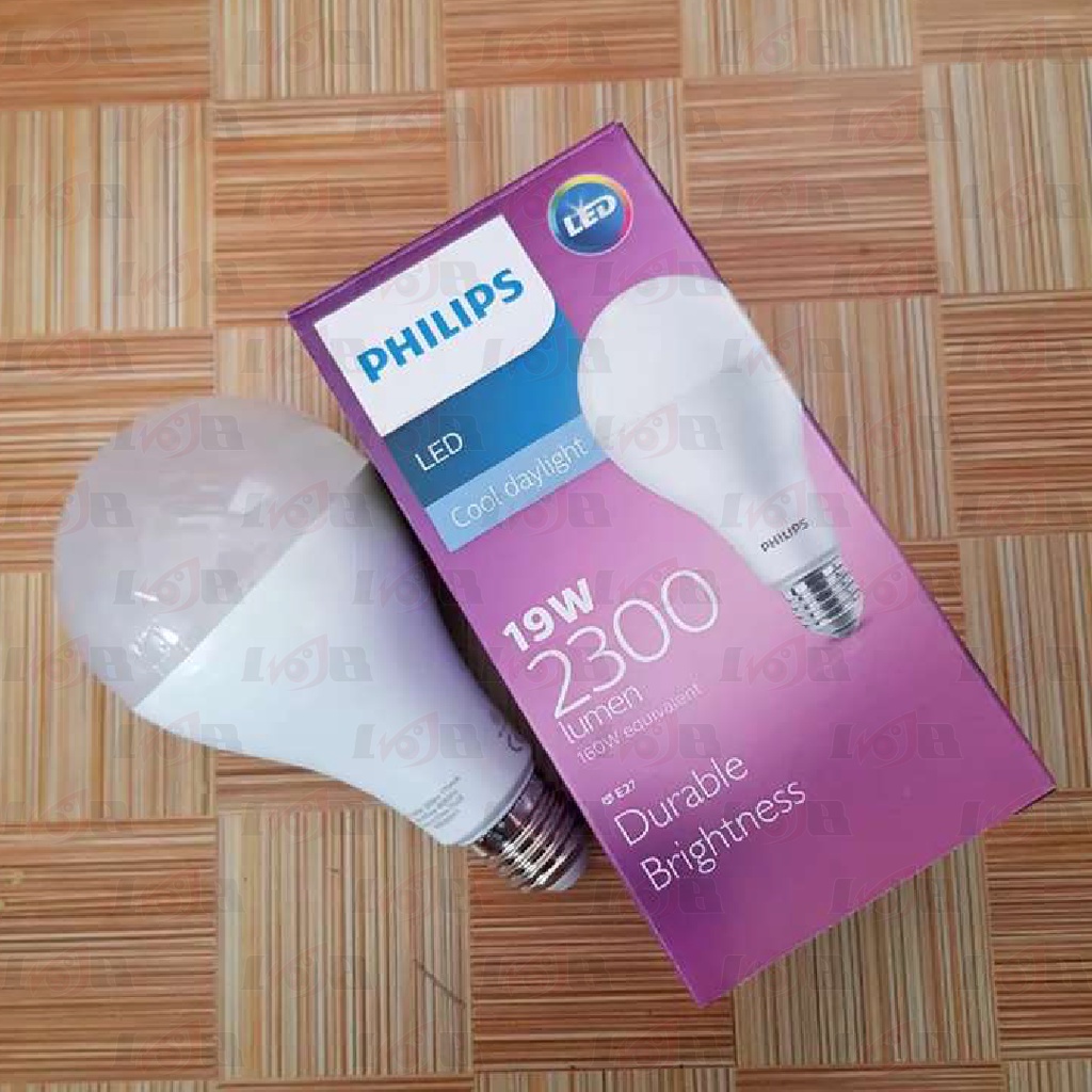 PHILIPS LED 19w 2300lumen Bulb Philip Lampu Rumah E27 220v 240v 19watt Lampu Hemat Energi