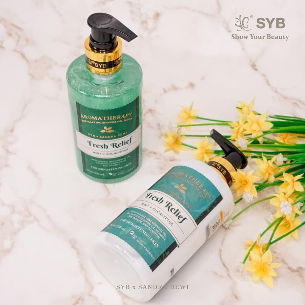 SYB X Sandra Dewi Brightening Body Lotion Aroma Therapy