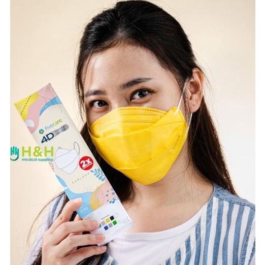 Masker Earloop Five Care 4D / Masker Five Care / Masker 4D Five Care