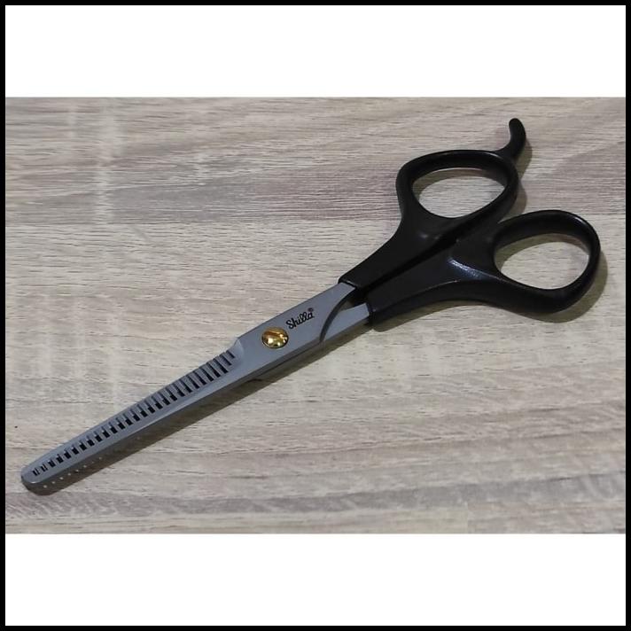 Gunting Sasak Penipis Pangkas Rambut Barber Shilla 2 Sisi Ice Tempered