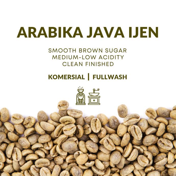 

GREEN BEAN ARABIKA JAVA IJEN FULL WASH - 1KG