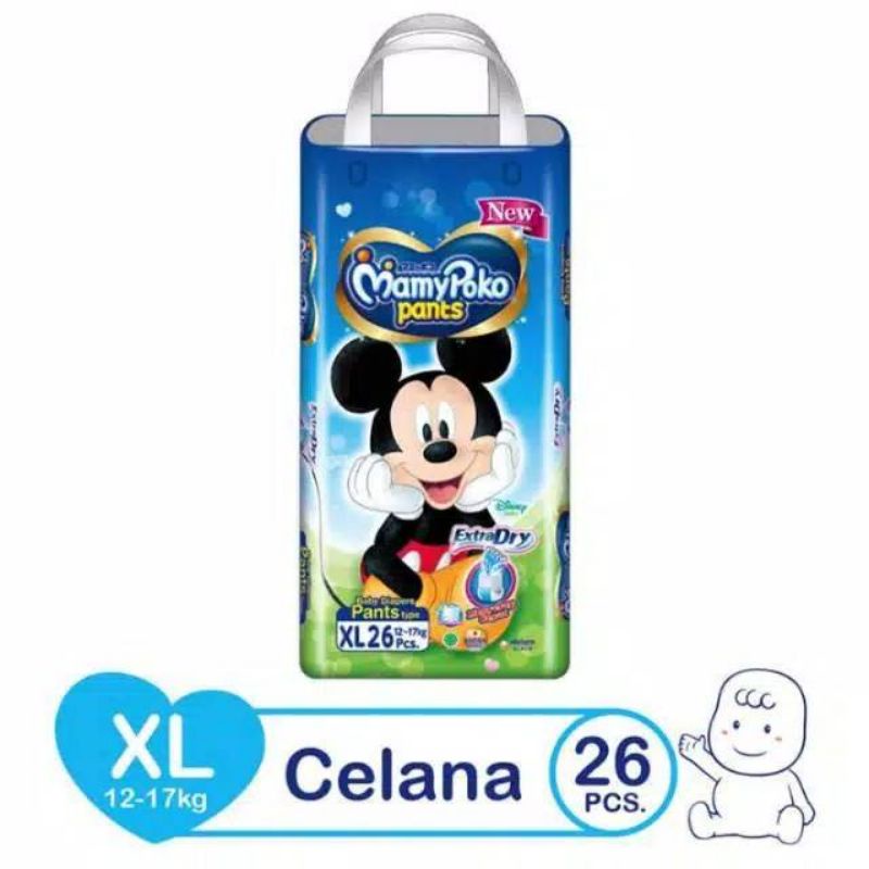Mamypoko Pants Extra Dry Xl 26 Pcs