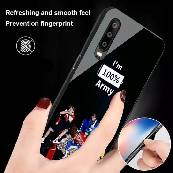 [K32] Soft Case Glass K-Pop For Oppo/Vivo/Xiaomi/Samsung/Iphone/Realme