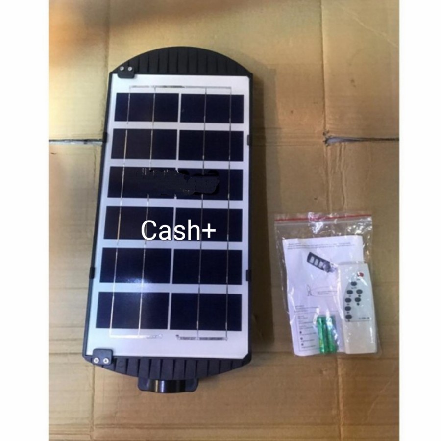 Lampu Jalan 100w Solar Cell Lampu Pju 100 watt Solar Panel All in One