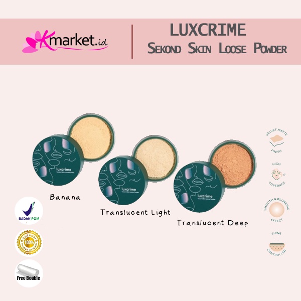 LUXCRIME Second Skin Loose Powder