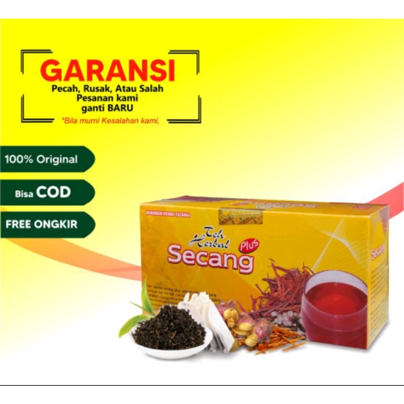

Teh celup Secang / Obat radang, batuk & reumatik original iso 20 kantong