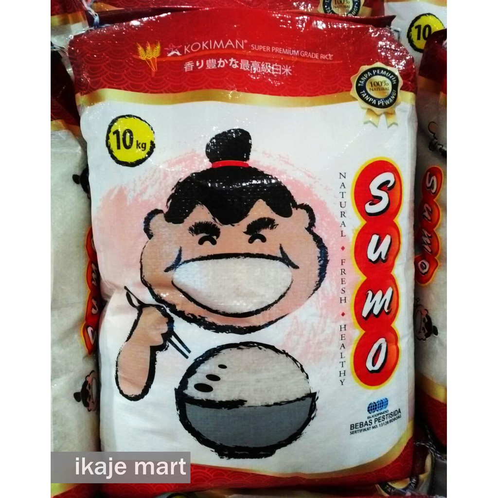 Beras Sumo 10kg Beras Pulen Jepang Indonesia