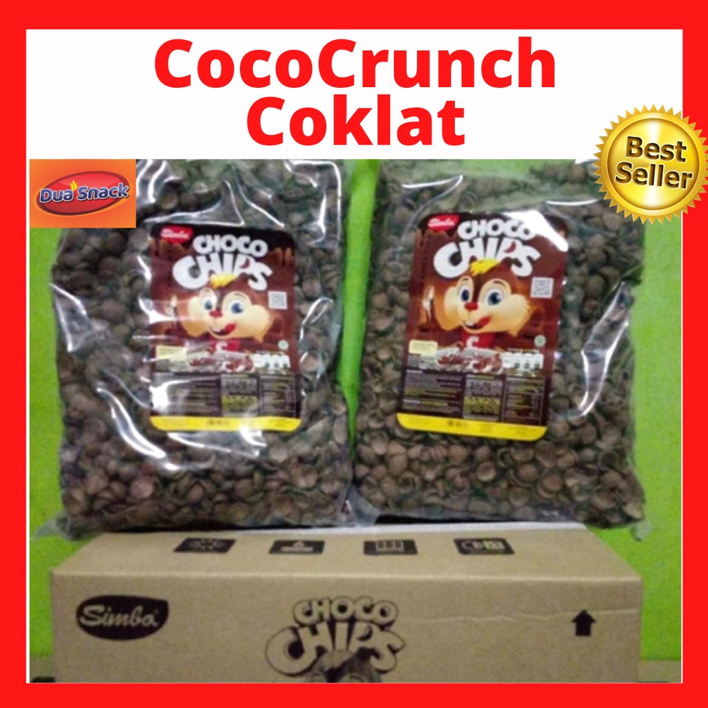 

Makanan Ringan Kiloan 2Kg Sereal Simba Choco Chips Coklat Disukai Anak-Anak
