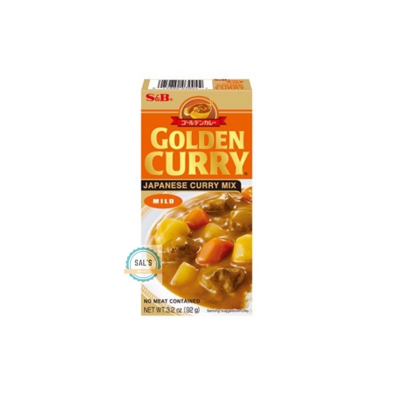 

S&B Golden Curry Mild 92 gr Bumbu Kari Blok Jepang