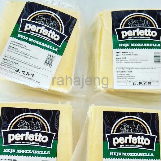 

Keju Mozzarella Perfetto 250gr