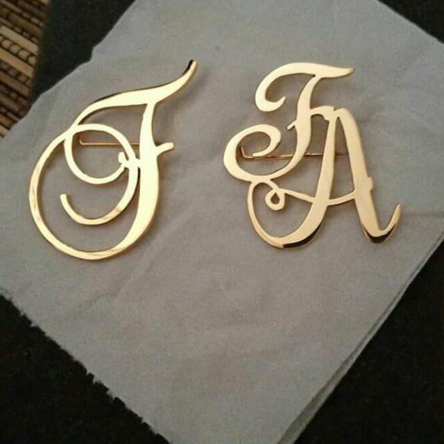 BROS INISIAL / BROS NAMA LAPIS EMAS / AKSESORIS CUSTOM / NAMA DADA