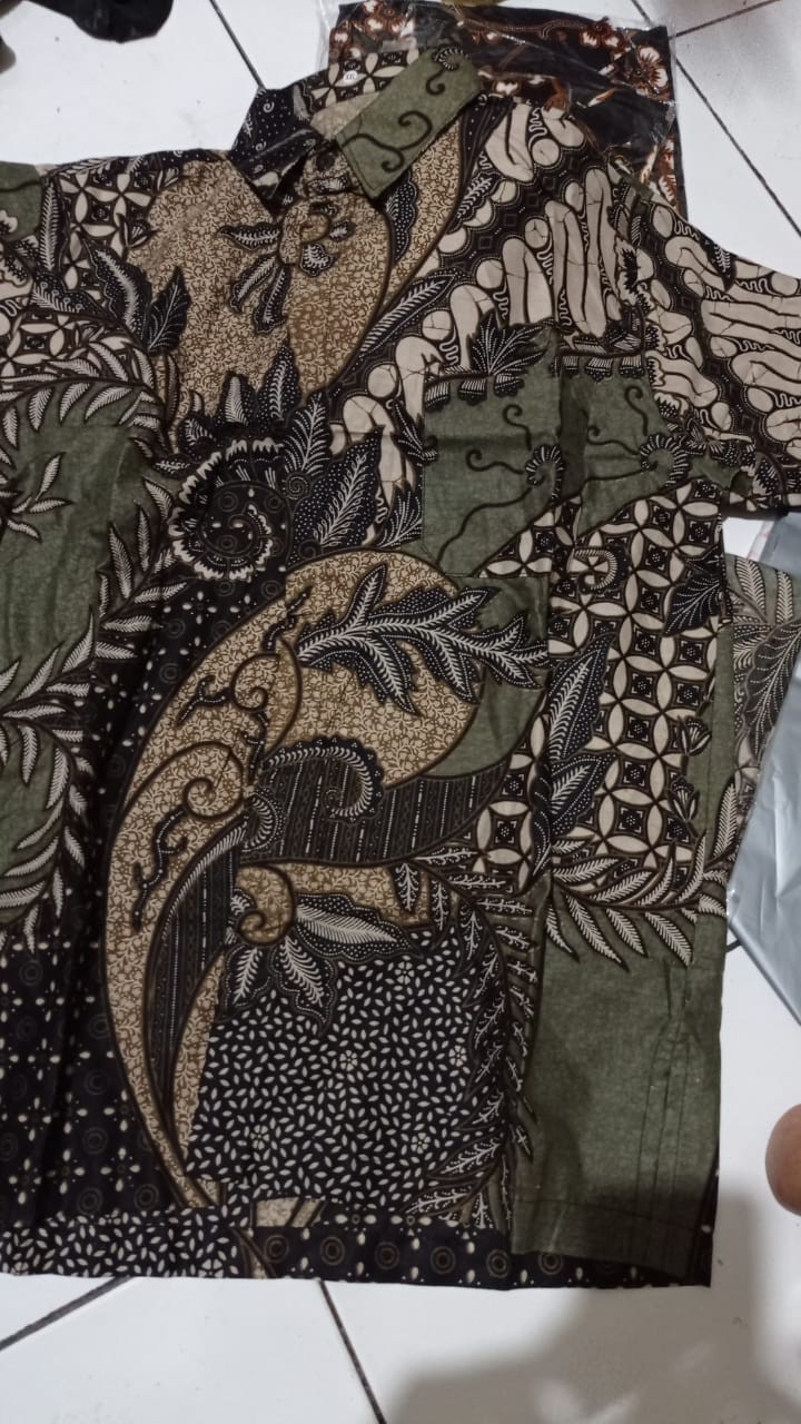 Batik Couple Kondangan Maura Couple Sania Ruffle Couple Terbaru Termurah Shopee