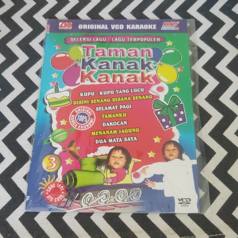VCD KARAOKE ORIGINAL SELEKSI LAGU-LAGU TERPOPULER TAMAN KANAK-KANAK