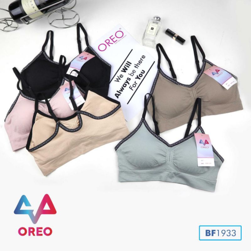 MINISET BUSA/SPORT BRA BUSA/BRALETTE/BRA PUSH UP BRENDED OREO EMPUK