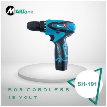 MAILTANK SH-191 MESIN BOR BATERAI CORDLESS DRILL 12V MAILTANK