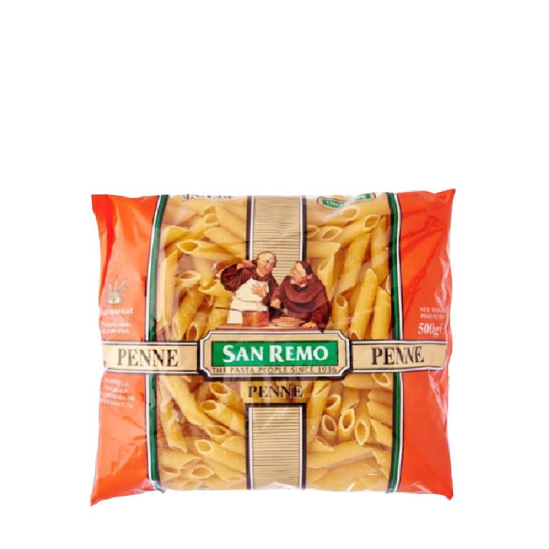 

San Remo Pasta Instan Penne Rigani 500 gr