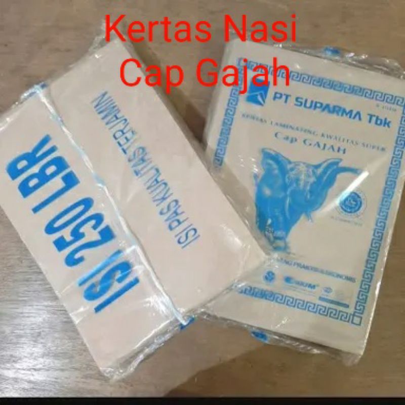 

Kertas Nasi Cap Gajah Biru