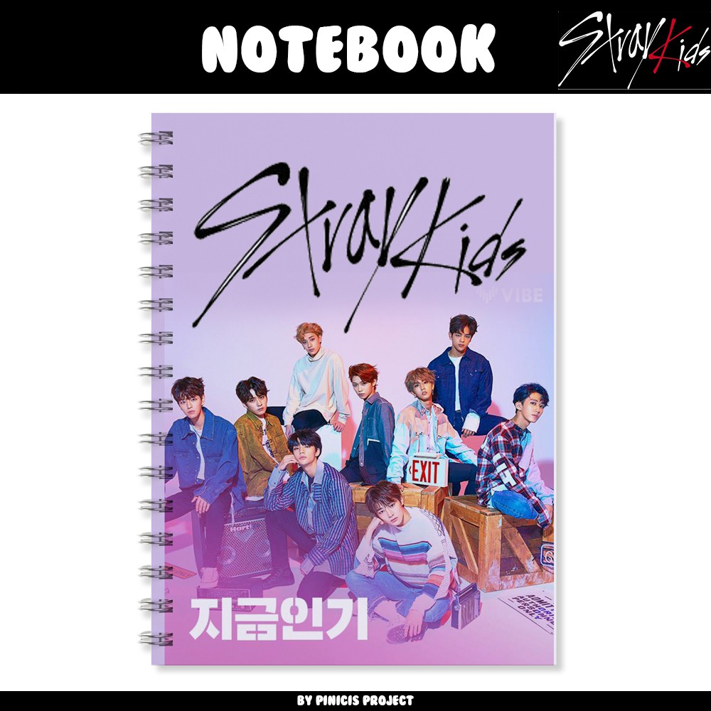 

NOTEBOOK / BUKU TULIS UNTUK SEKOLAH KPOP STRAYKIDS MURAH