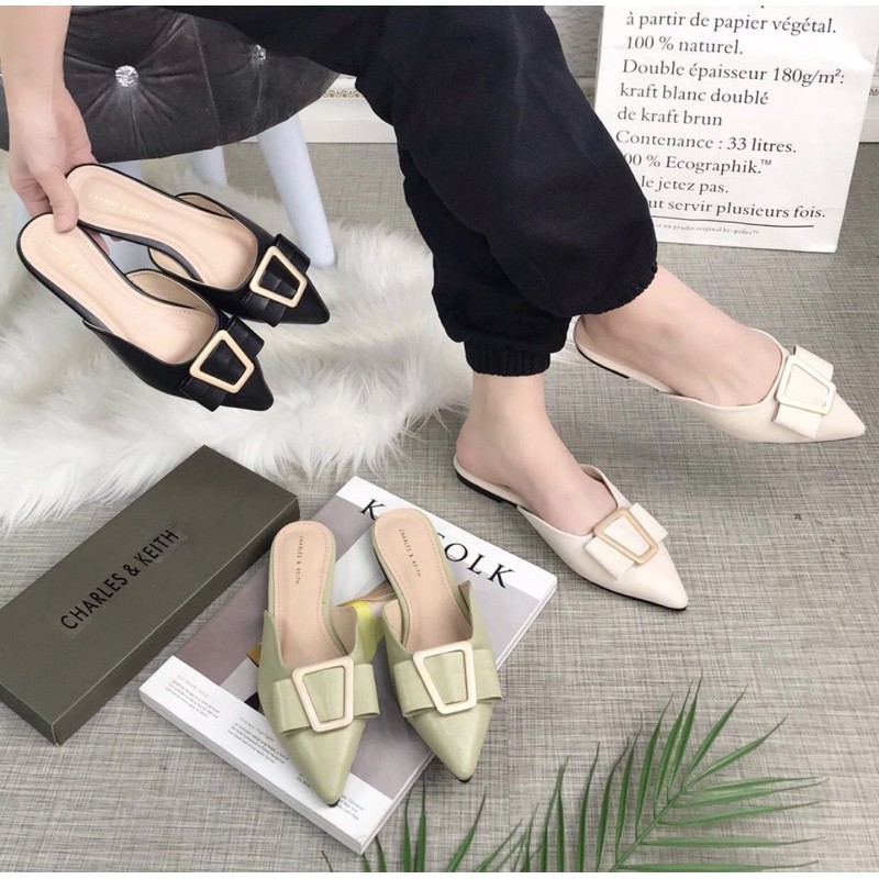 flatshoes wanita K13368 import realpict