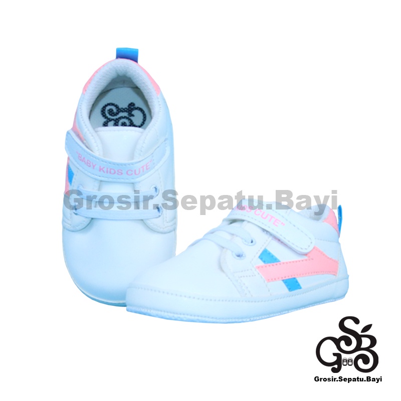 sepatu bayi baby shoes prewalker laki laki umur 2 - 14 bulan model Sneakers Casual Premium