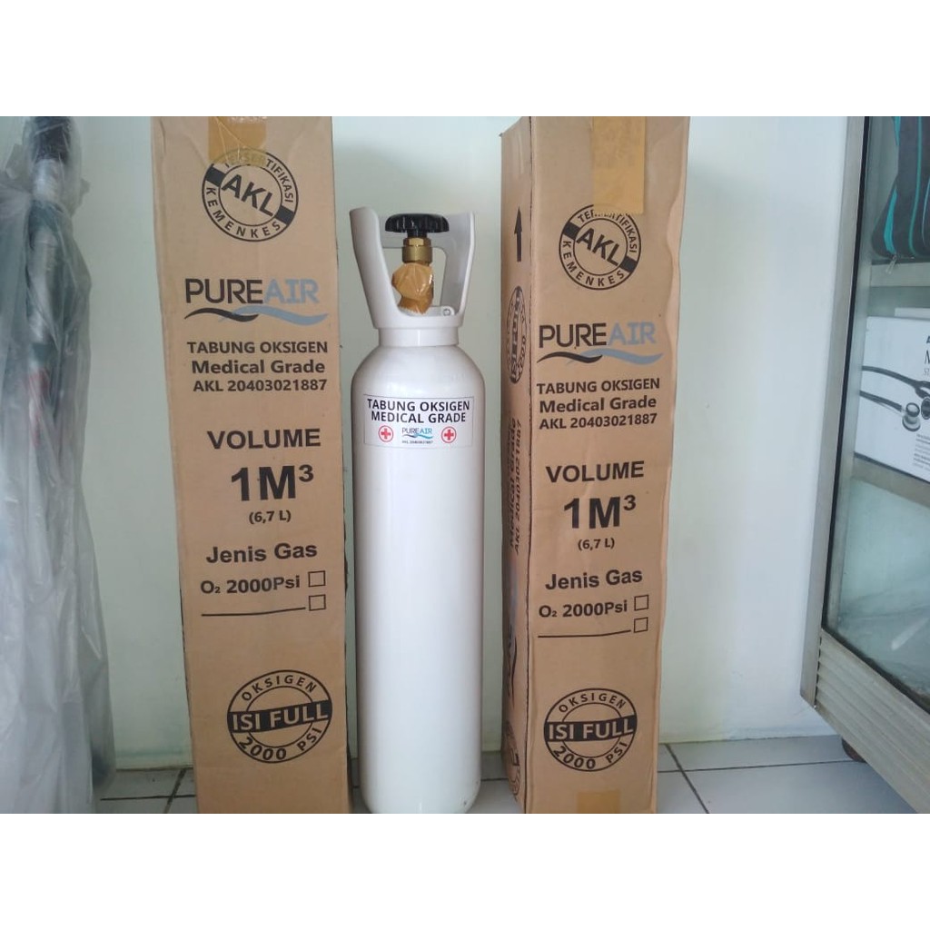 Tabung Oksigen / Tabung Oxygen Plus Isi 1m3