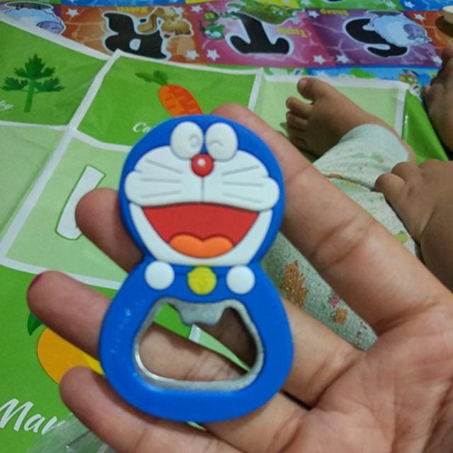 Alat Pembuka Botol / Tempelan Kulkas Karakter Kartun Silikon / Bottle Opener Silicone