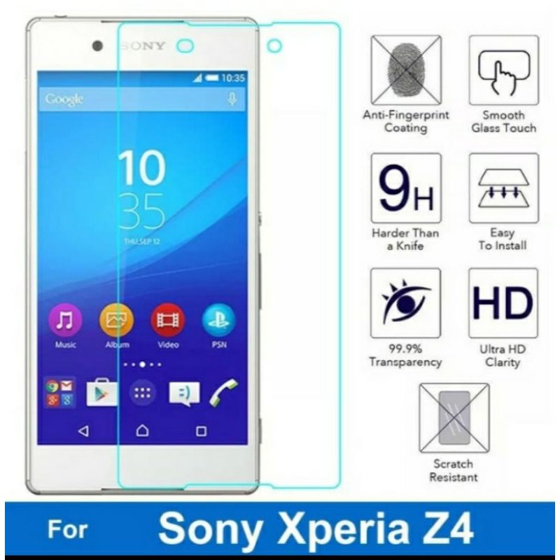 Tempered Glass Sony Xperia Z3+Z4