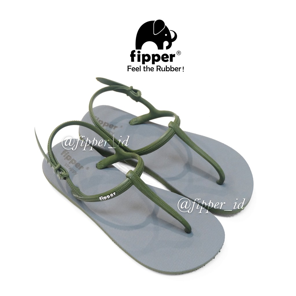  Sandal  Fipper  Strappy Original for Woman Ladies Grey 