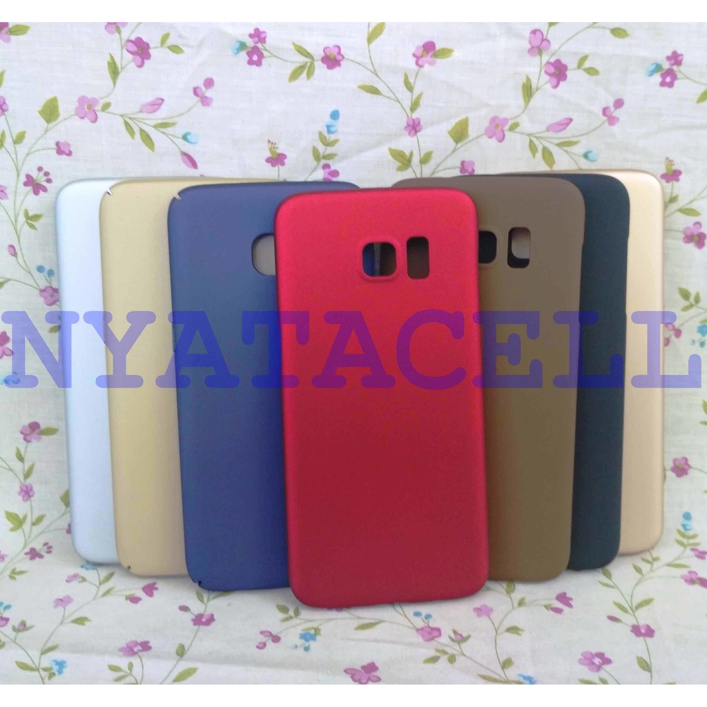 Hard Case Baby Skin Samsung S7 Edge Soft Touch Matte Dove Hardcase Gea