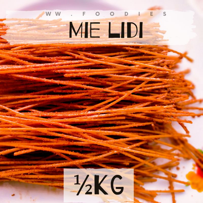 

(500Gr) MIE LIDI PEDAS BALADO ORIGINAL BARBEQUE PEDAS EXTRA