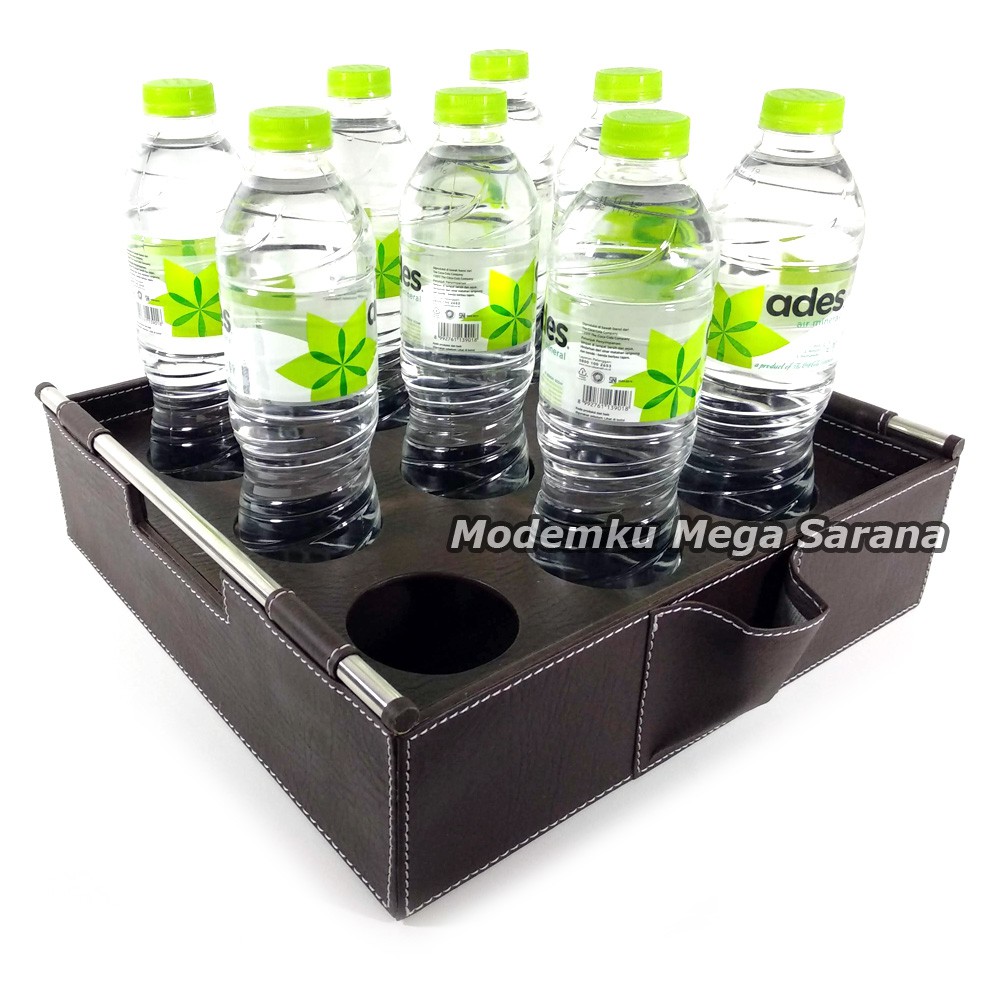 Tempat Tatakan Air Mineral Botol 600ml Vinyl - 9 Lubang