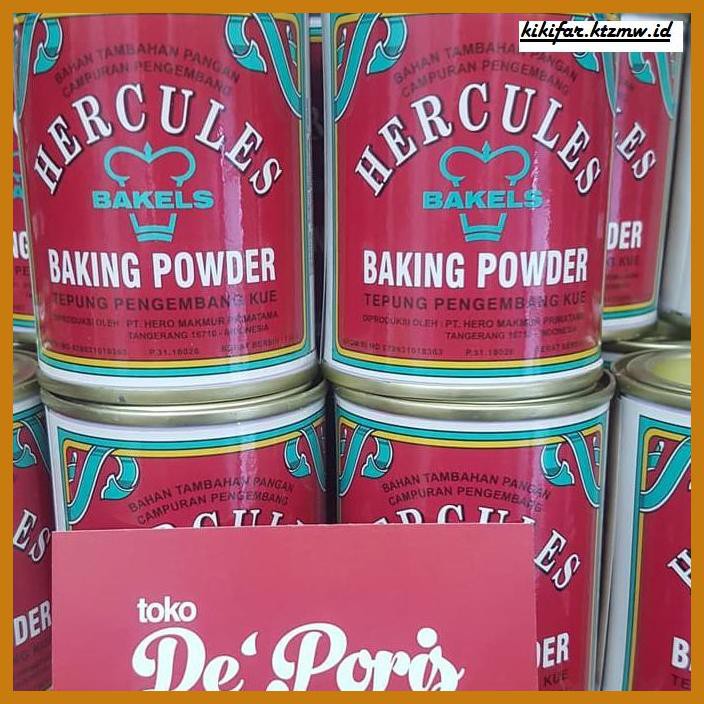 

Redwop-Gnikab- Hercules Baking Powder 110Grm Double Acting -Hallall.