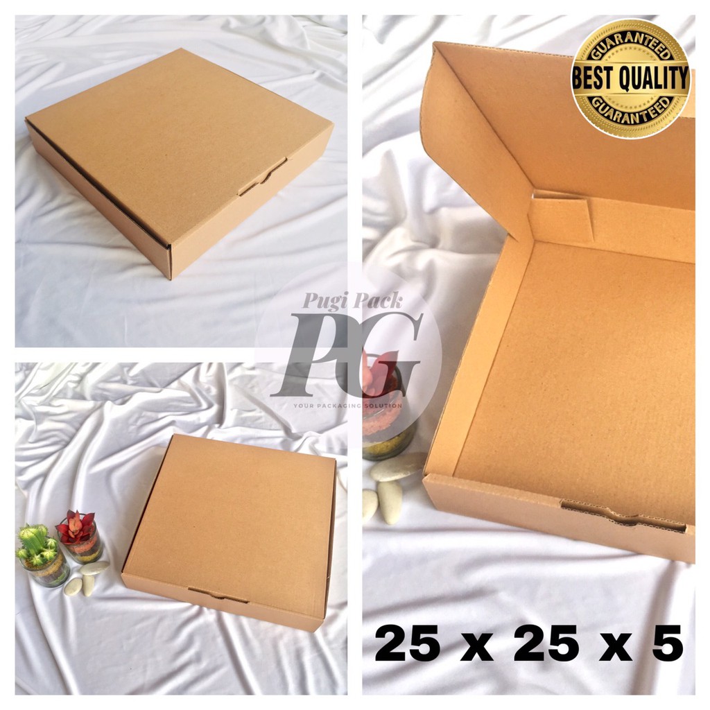 

KARDUS BOX POLOS MODEL PIZZA 25x25x5