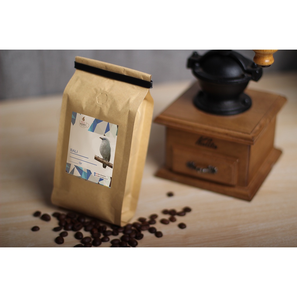 

(Biji / Bubuk) 250g Kopi Arabica - Bali Kintamani Natural - Red Berry Coffee Roastery - Indonesian