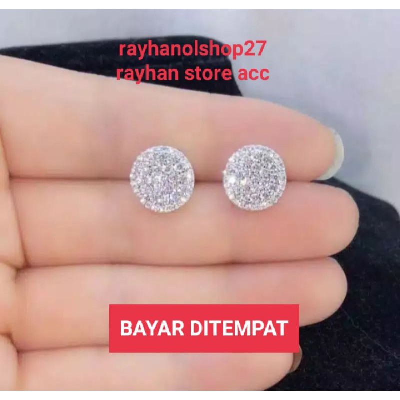 Anting wanita Giwang SILVER Cantik termurah