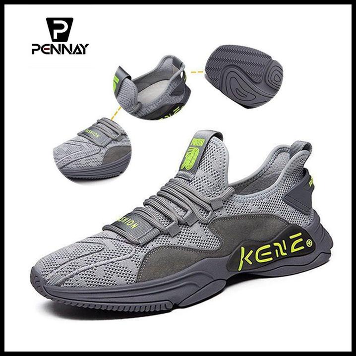 Pennay Sepatu Sneakers Sport Casual Pria Korean Style Man