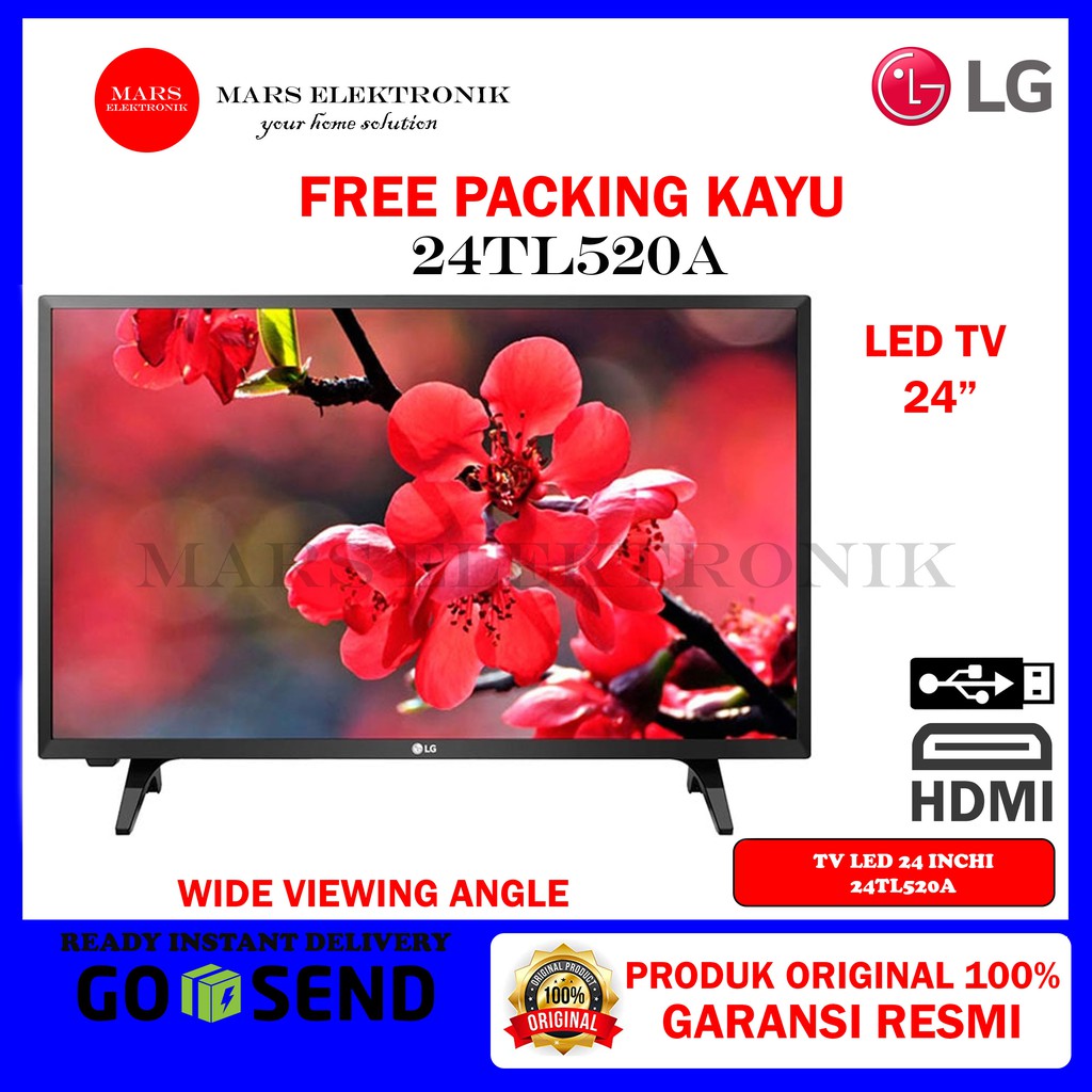 TV LED LG 24TL520A / 24 INCHI / 24 TL520A / READY / LED TV LG