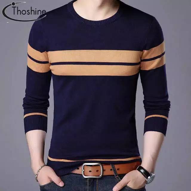 SN - Sweater Rajut Pria Valdo knit korean