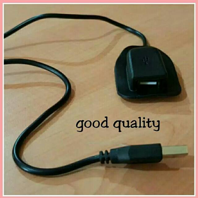 PORT USB + CABLE EXTENSION 60cm untk tas anti maling