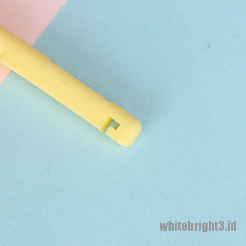 &lt; White3 &gt; Pinset Softlens / Lensa Kontak Bahan Silikon Dengan Kotak Penyimpanan