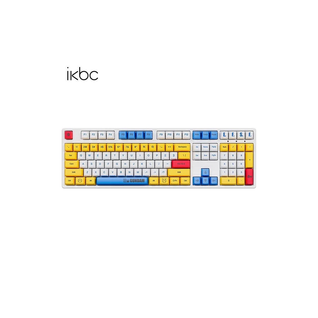 iKBC Gundam RX-78-2 C210 Fullsize Mechanical Gaming Keyboard