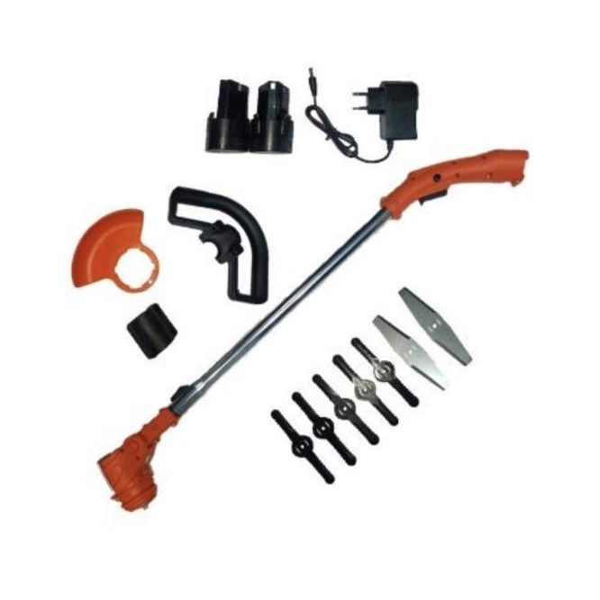 Xenon Mesin Potong Rumput Baterai Trimmer Cdgt360W 12Volt 2Baterai