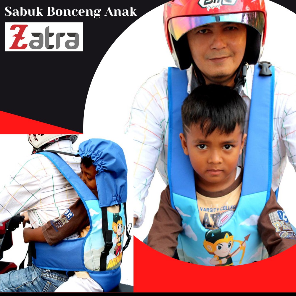 ZATRA SABUK BONCENGAN ANAK DESAIN WAYANG