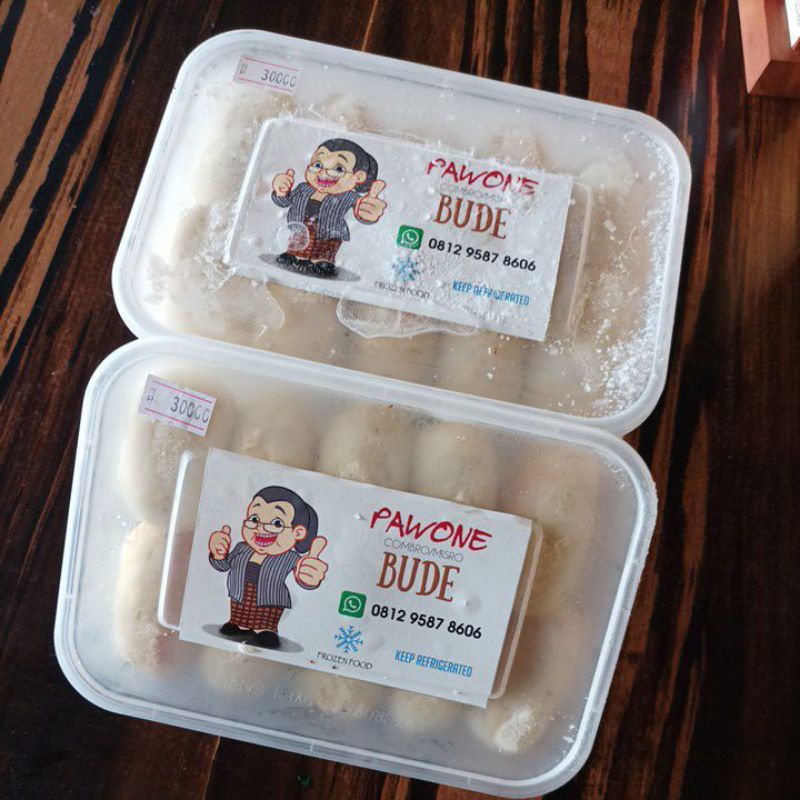 

Combro Frozen Food ( Isian Oncom, Bawang Merah, Bawang Putih ) | Pawone Bude