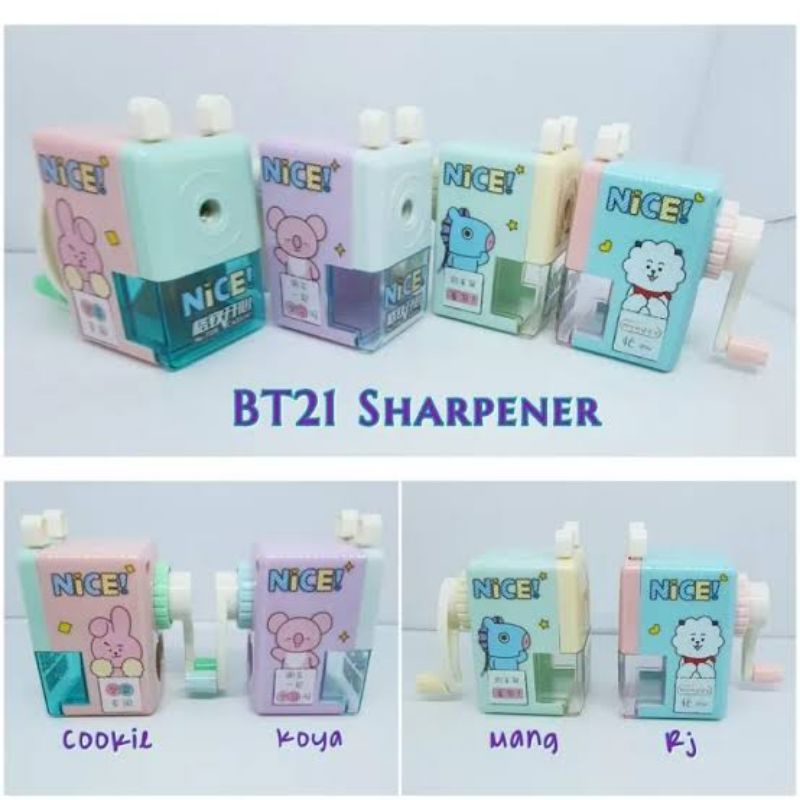 Serutan Putar BTS BT21