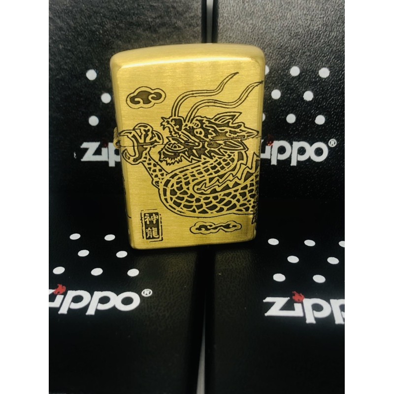 Zippo Motif Grafir Zippo Motif Naga/Dragon full Casing Zippo Premium