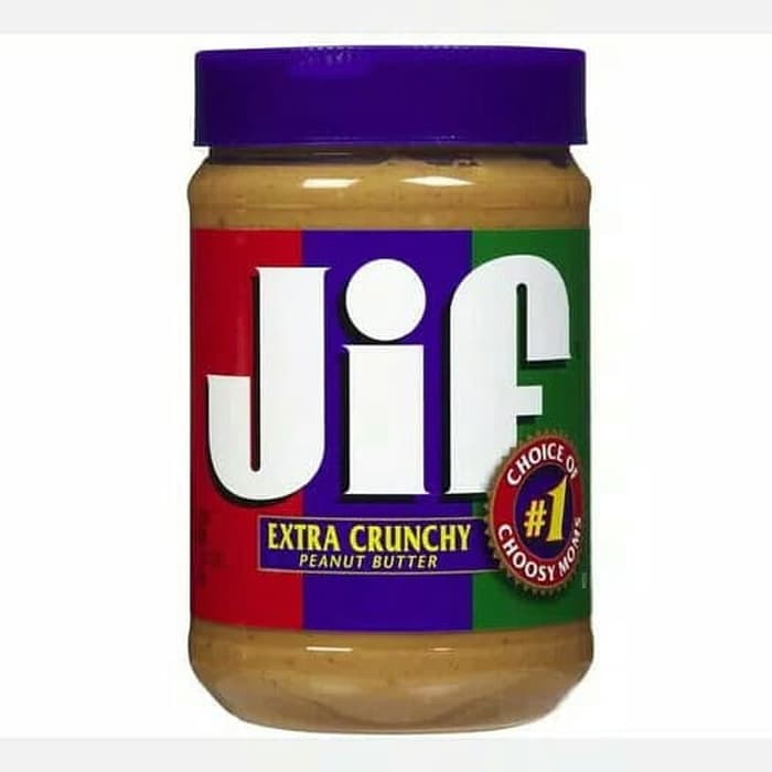 

Jif Crunchy Peanut Butter/Selai Kacang 454gr